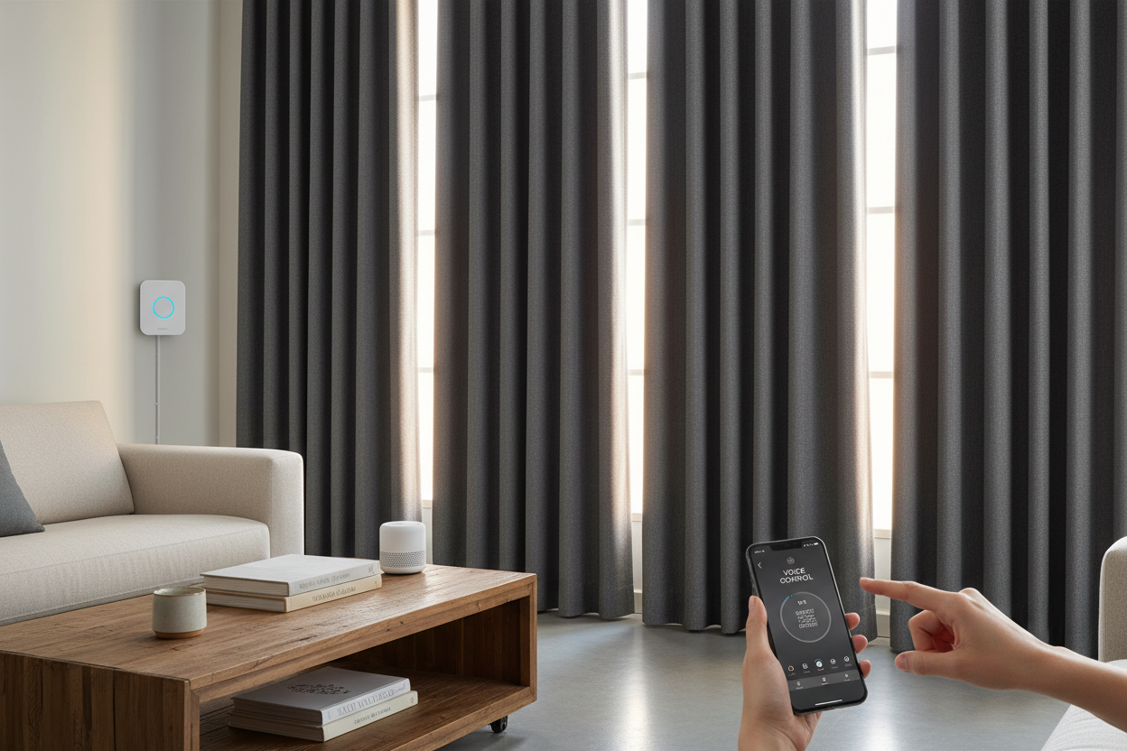 Home Depot Blackout Curtains: Voice Control & Motor Options