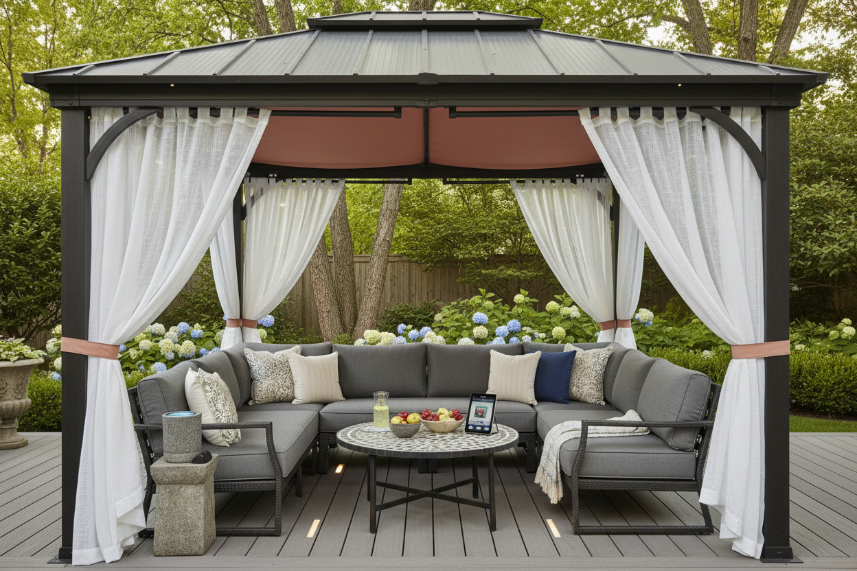 Effortless Patio: Smart Upgrades for Home Depot Shade Structures