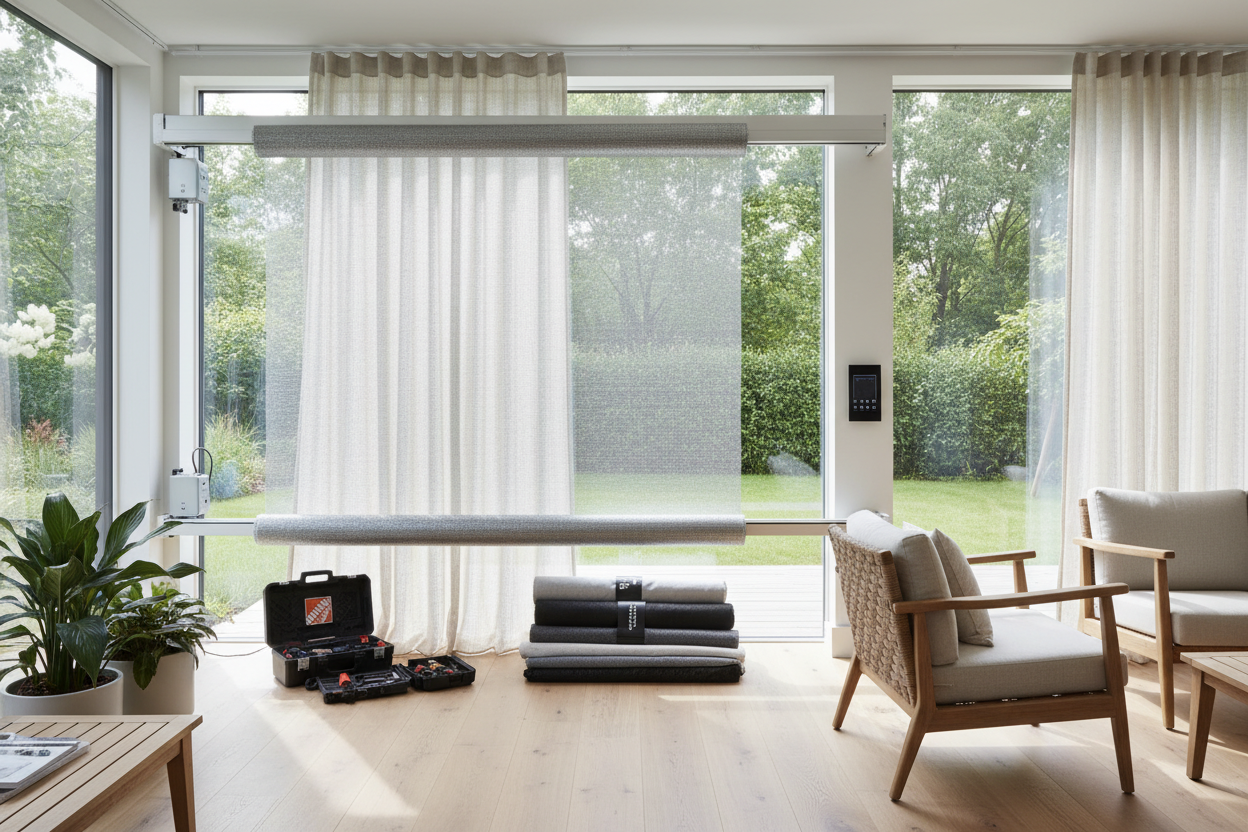 Motorizing Your Aluminet Shade Cloth for Effortless Cooling