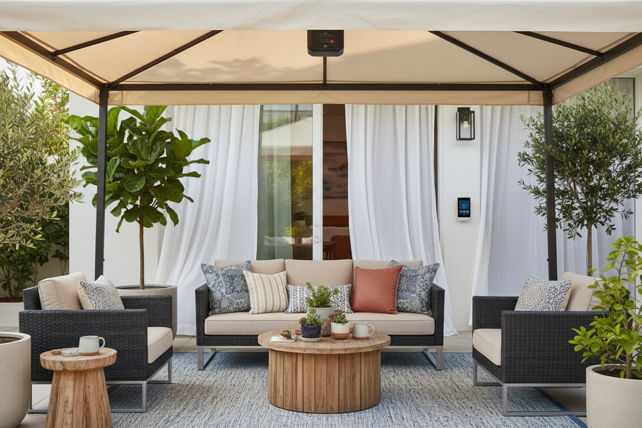 Effortless Shade: Retrofitting Home Depot Canopies with Smart Tech