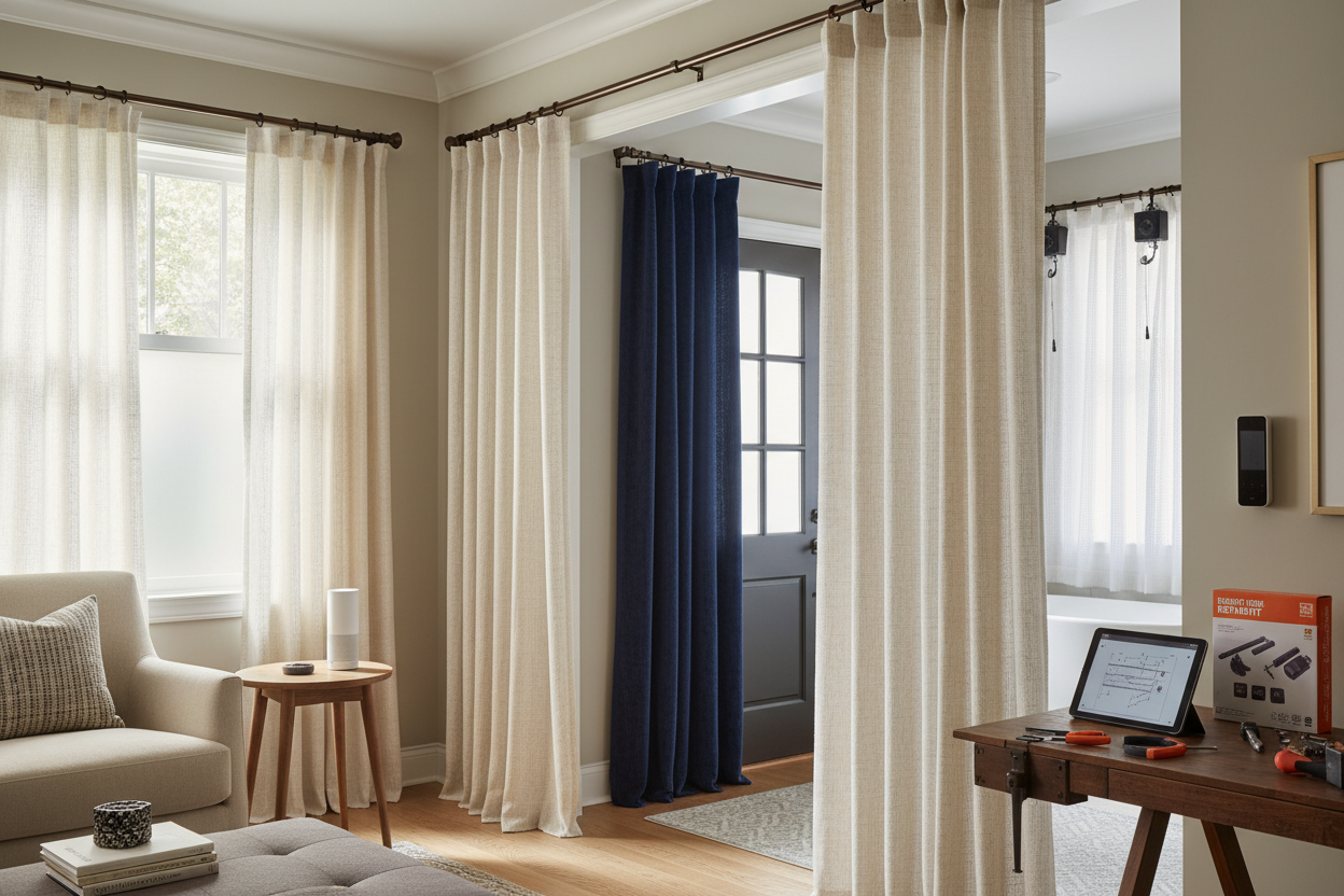 Smartify Your Home Depot Curtains: A Retrofit Guide