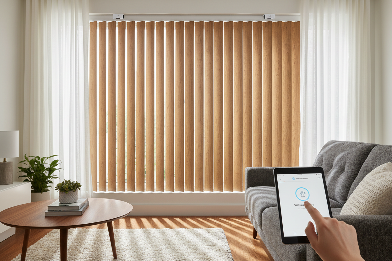 Smart Control for Vertical Blinds at Home Depot: A Retrofit Guide