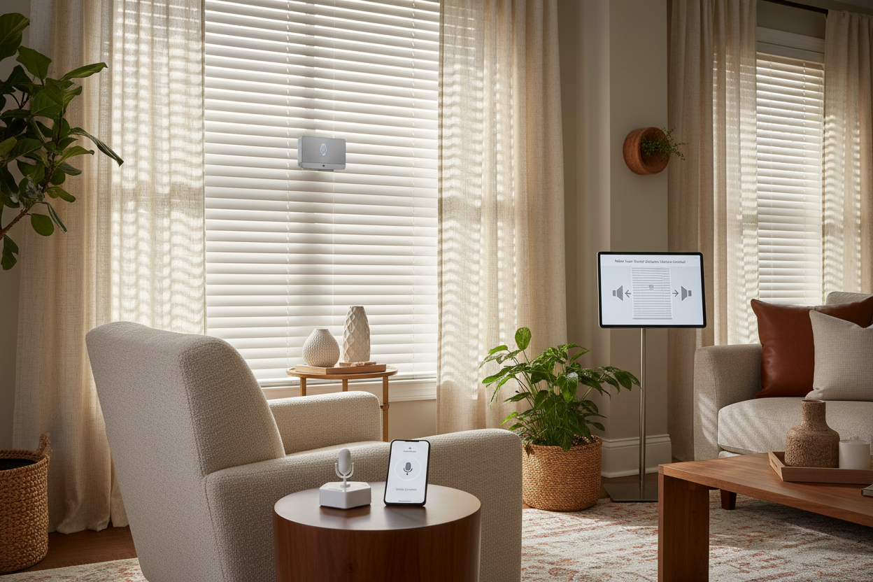Make Your Home Depot Aluminum Blinds Voice-Controlled