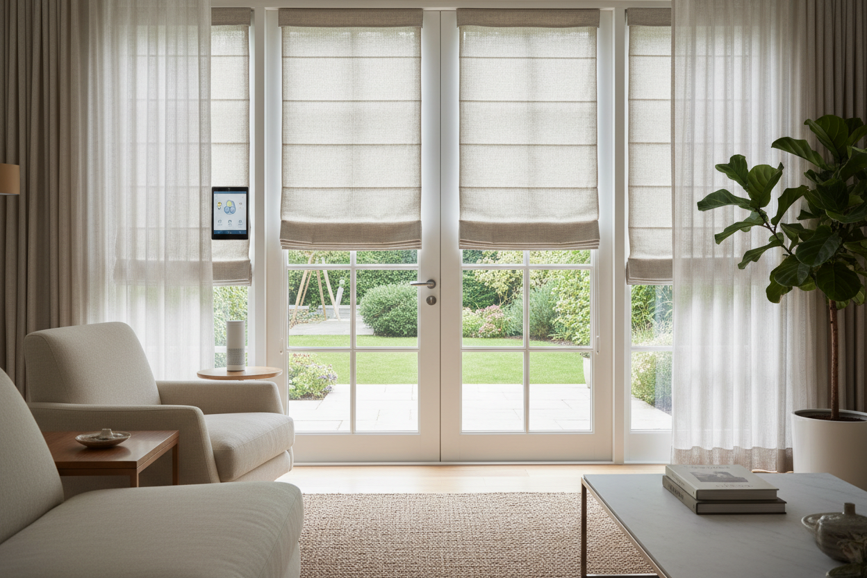Smartify Your View: Voice-Controlled Blinds for French Doors Home Depot