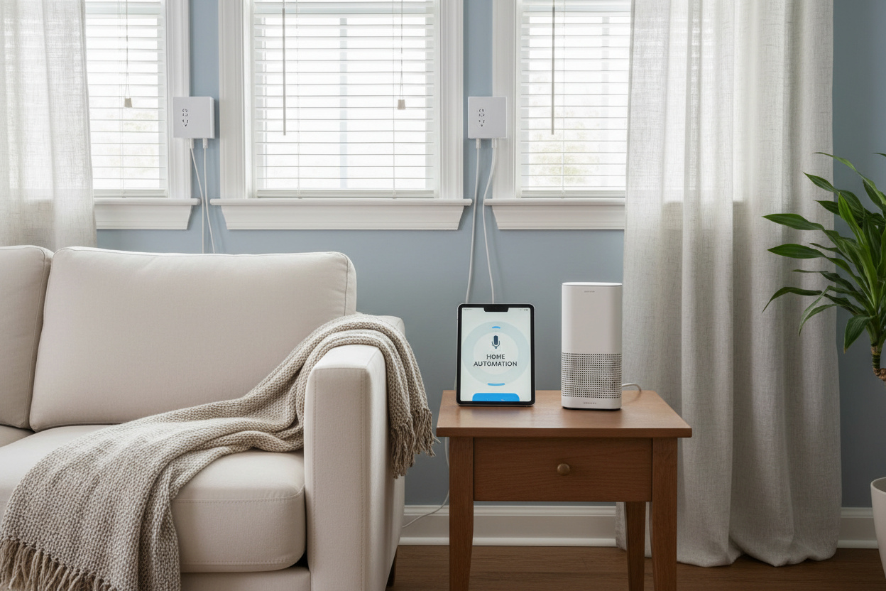 Upgrade Cheap Mini Blinds Walmart for Voice Control