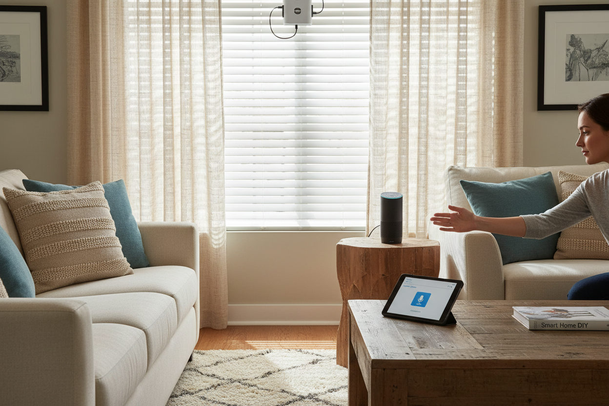 Smart Upgrade: Making 1-inch Blinds Walmart Voice-Controlled