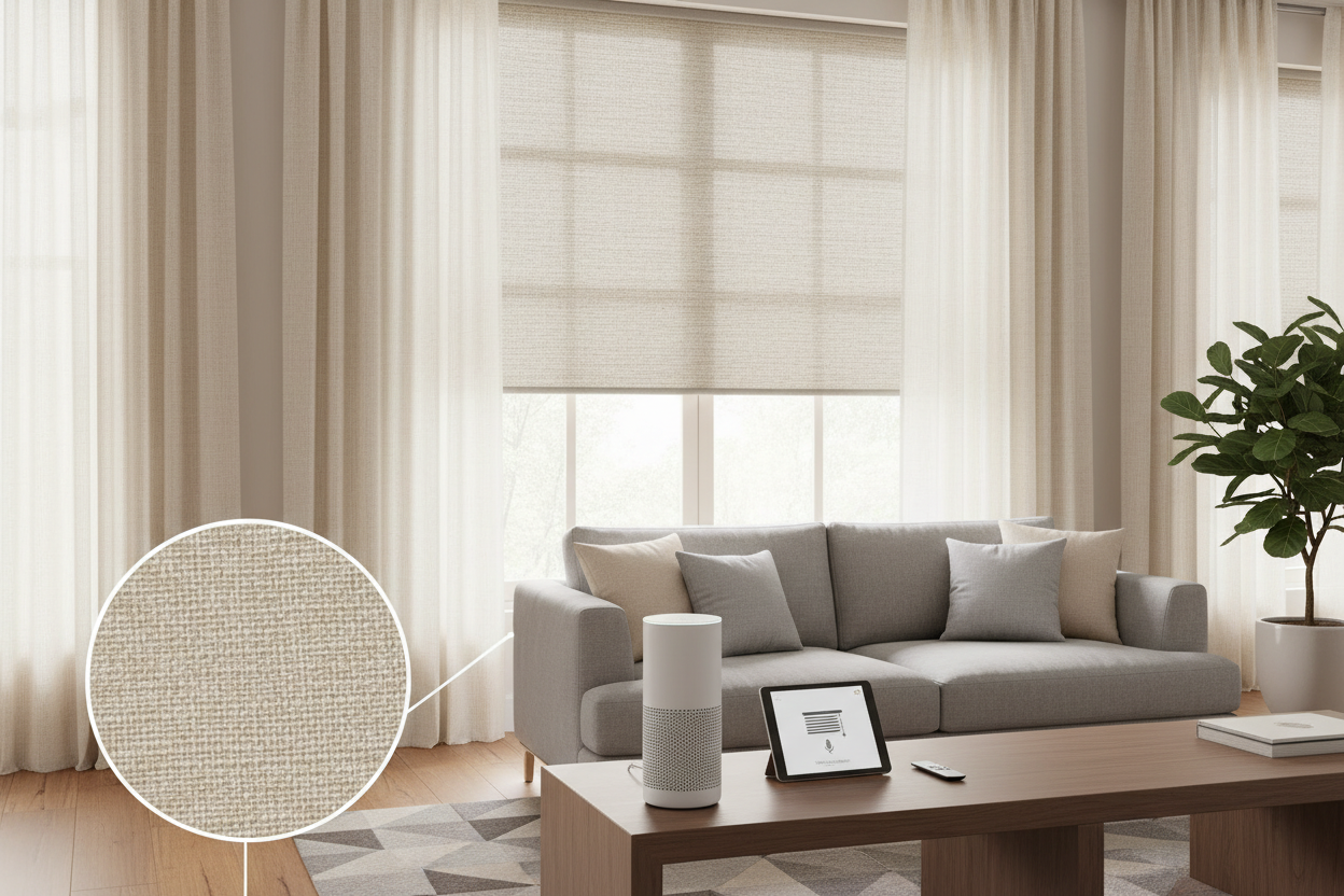 Smarten Up: Voice Control for 60-inch Blinds Home Depot Sells