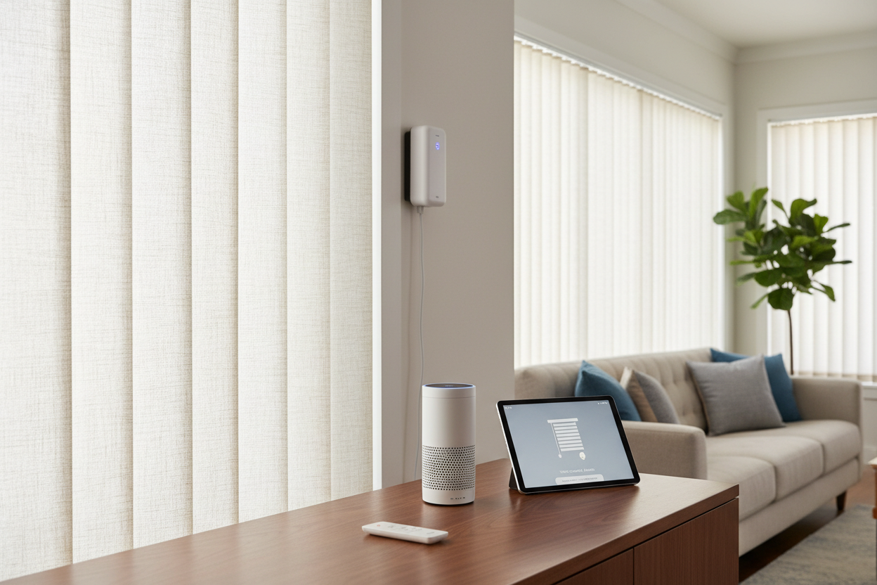 How to Make Your Vertical Blinds Lowes Smart & Voice Controlled
