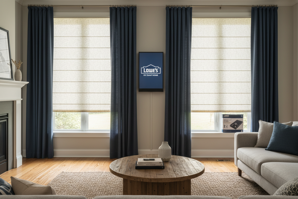 Smart Fabric Blinds Lowes: Motorized vs. Retrofit Kits