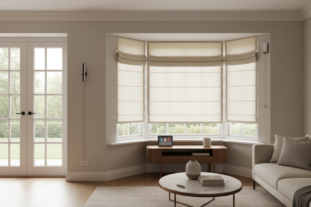 Smart Cloth Blinds Lowe's: Hardwired vs. Battery Motors