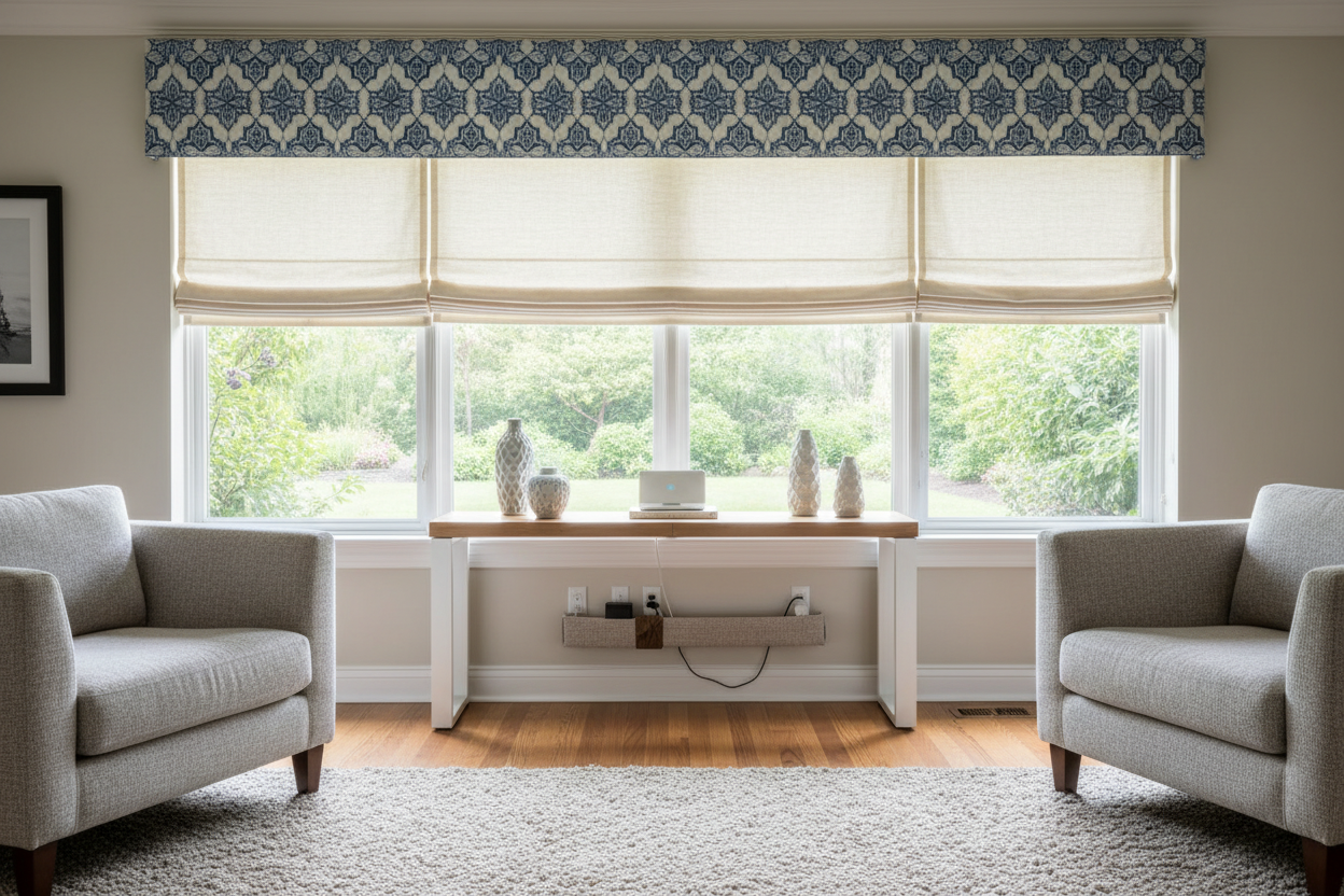 Hiding Tech: The Best Lowes Valances for Motorized Rods