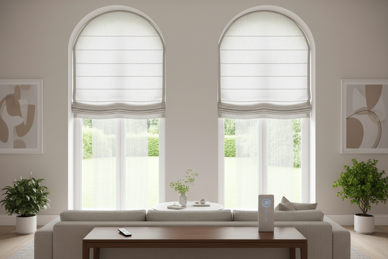Photos of Roman Shades: Visualizing Your Smart Home Upgrade