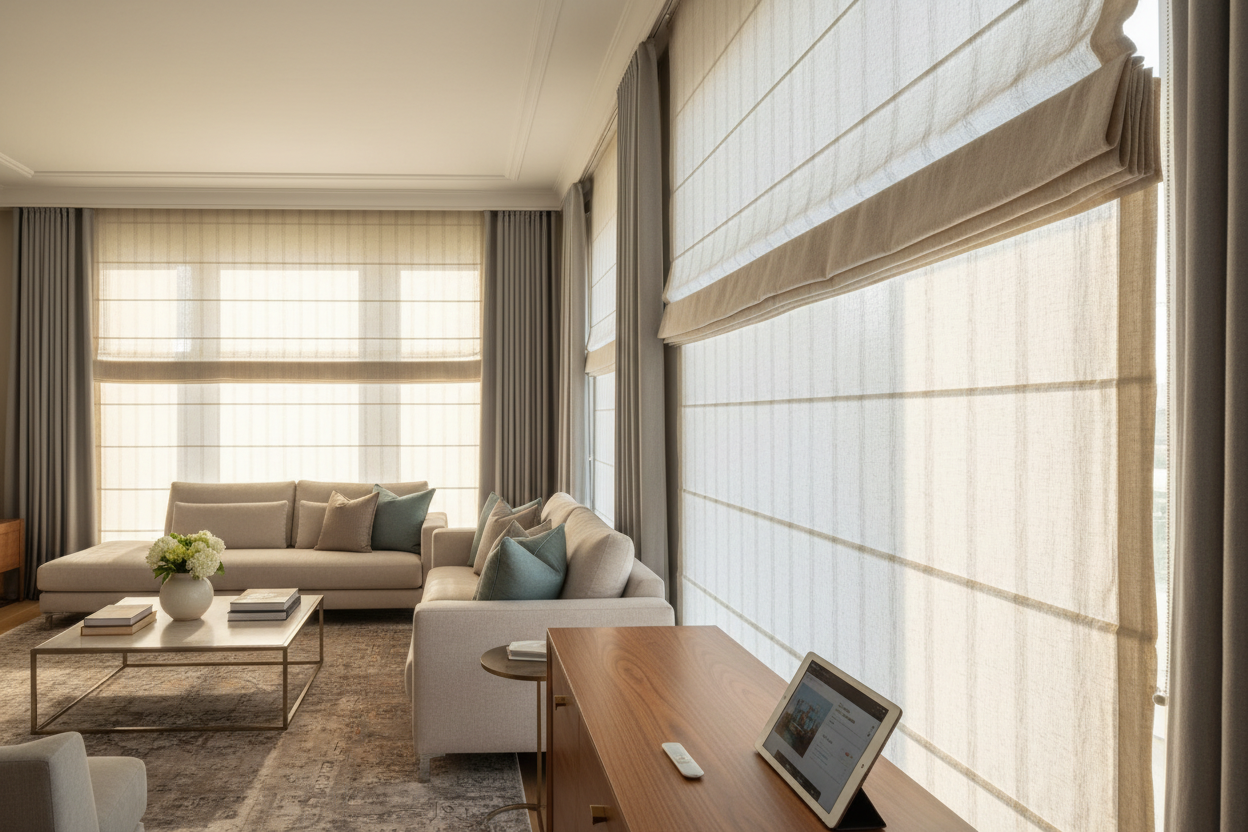 Best Roman Blinds: Making Classic Window Treatments Smart