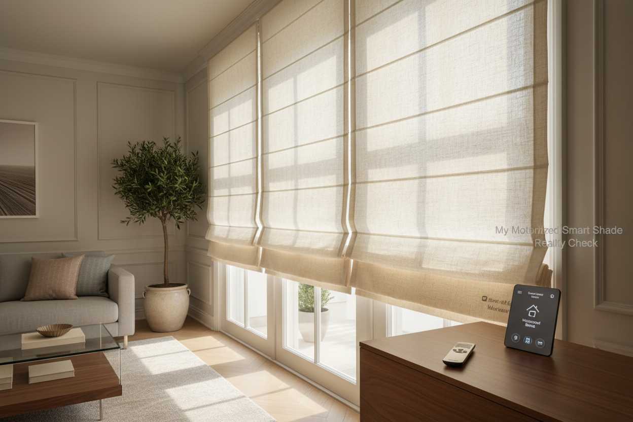 Waterfall Roman Blind: My Motorized Smart Shade Reality Check