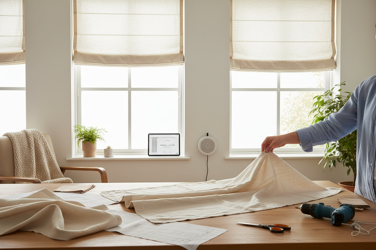 How to Make Your Own Roman Shades: A Smart DIY Guide