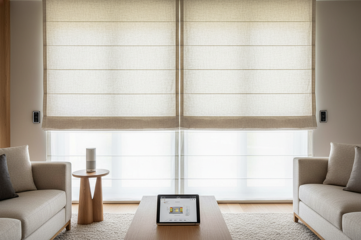 Voice-Controlled 27 inch roman shade: My Honest Setup Reality