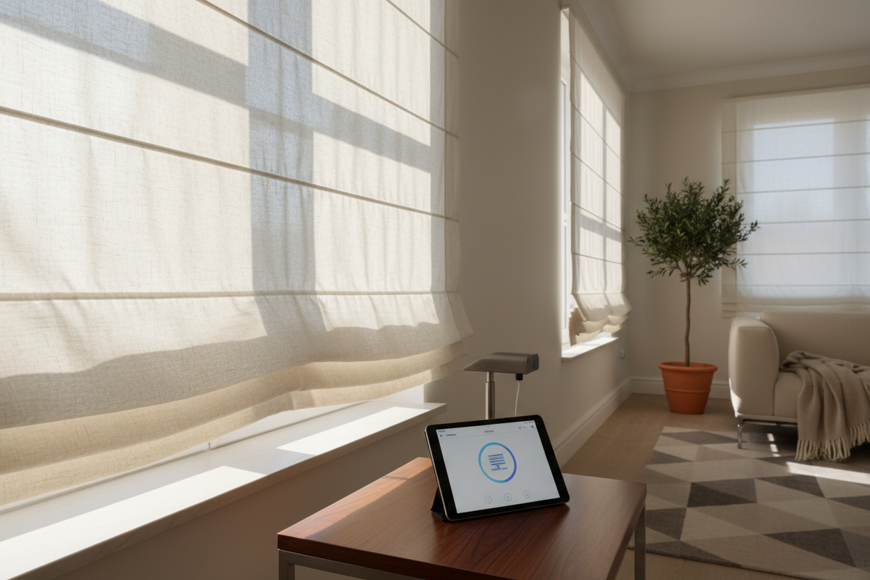 Luxurious Roman Blinds: Are Smart Motors Worth the Upgrade?