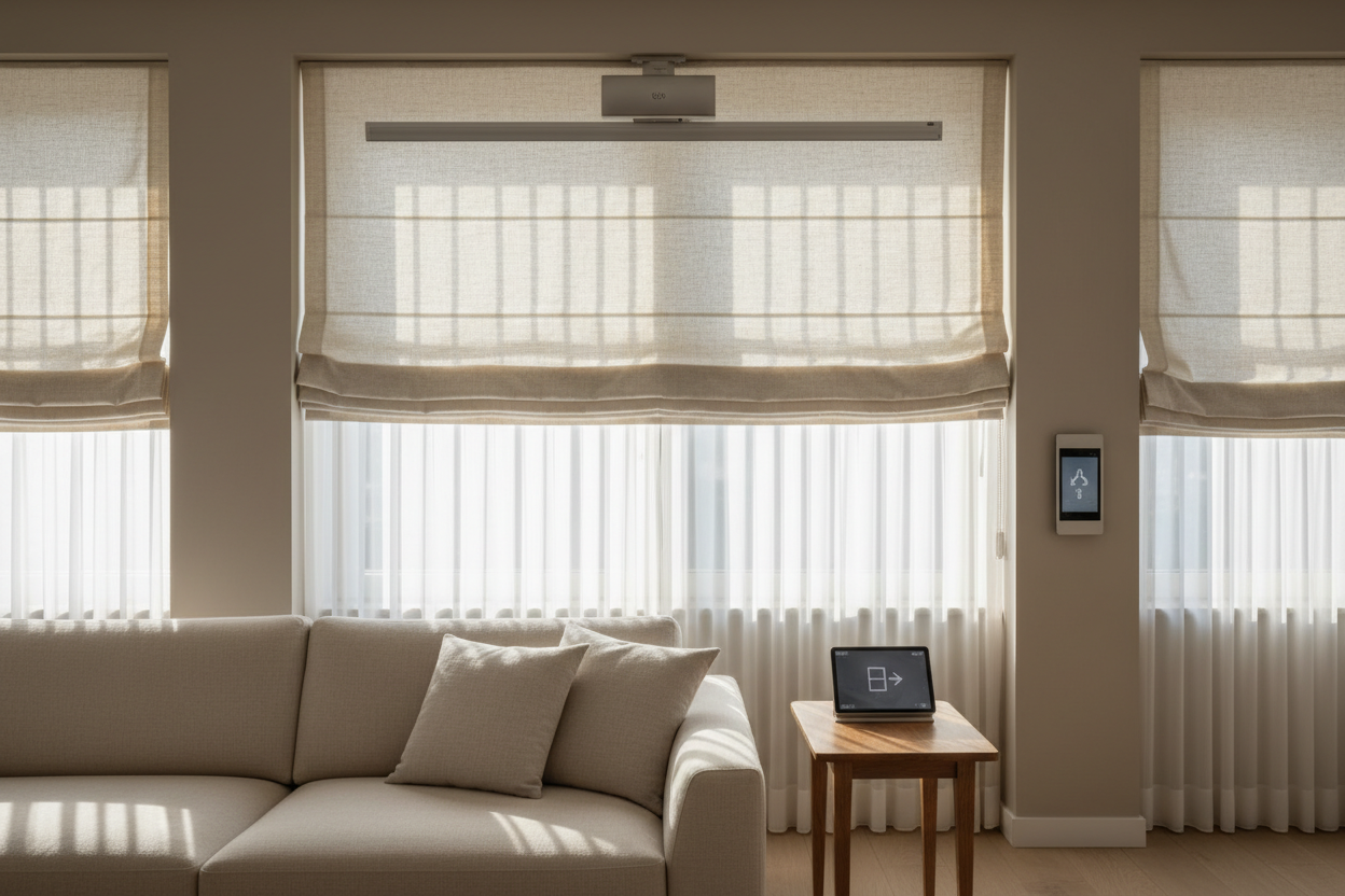 High End Roman Shades: Are Premium Smart Motors Worth It?