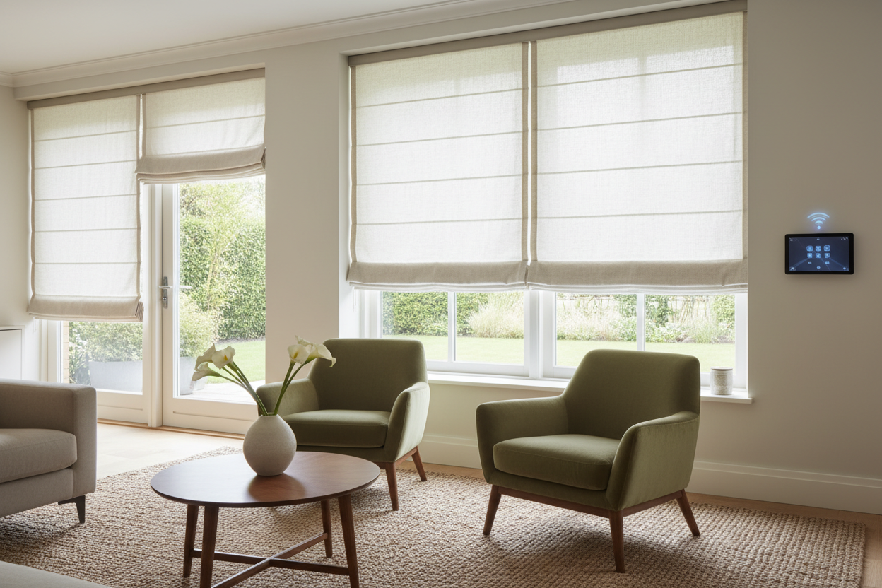 Motorized roman shades 24 x 36: My 6-Month Setup & Review