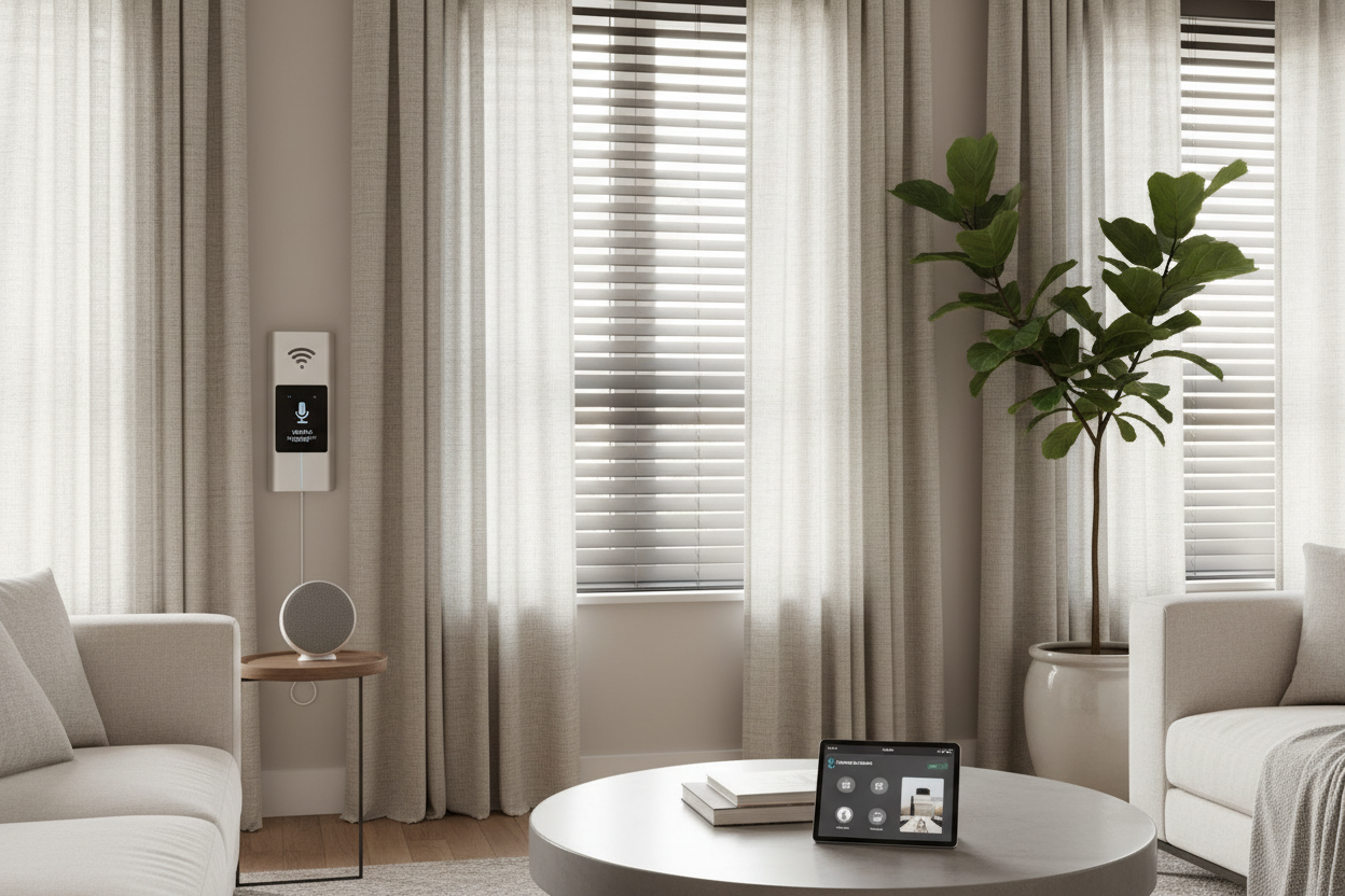 DIY Window Treatment: Make Your Existing Blinds Voice-Controlled