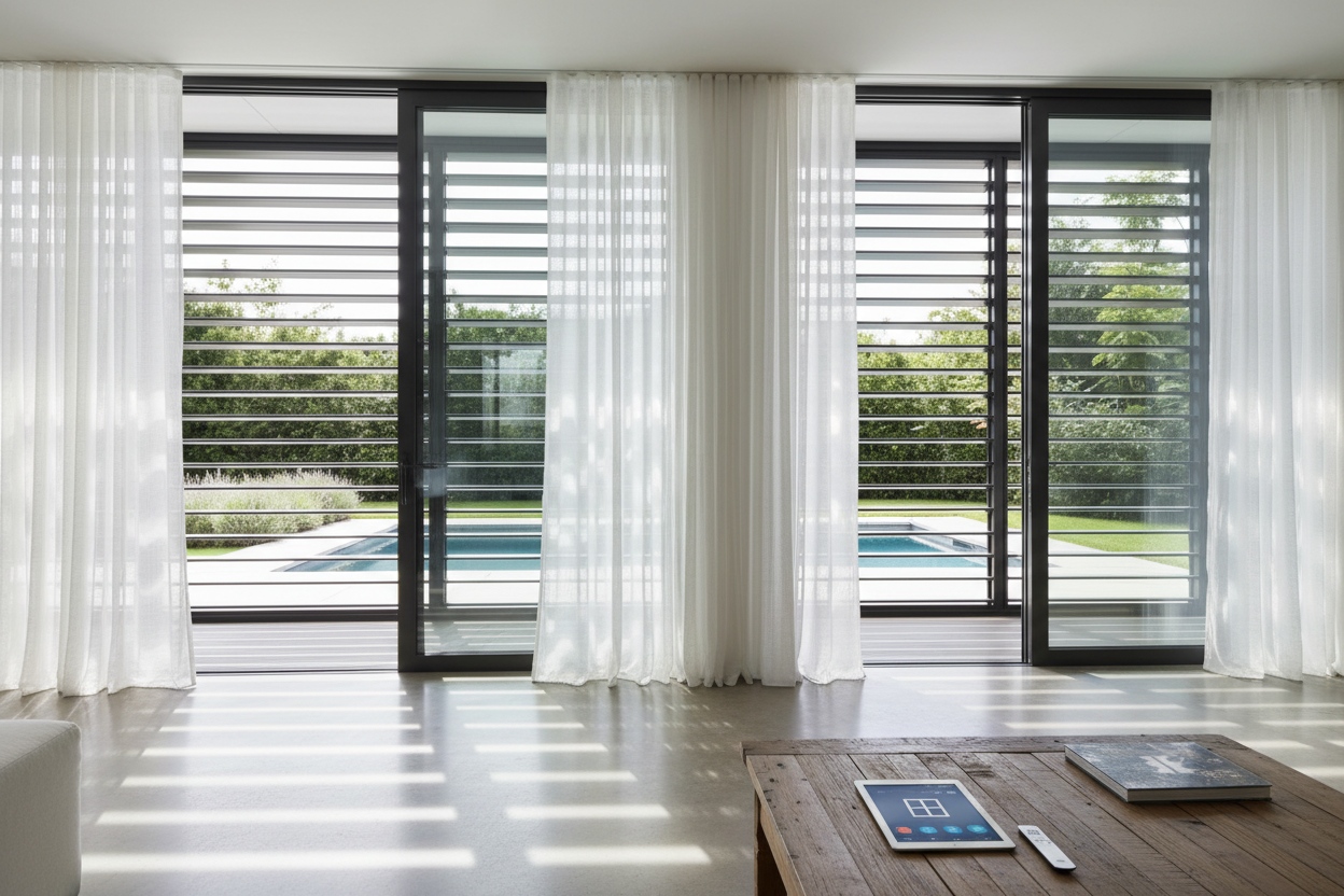 Exterior Window Treatment Ideas: Why I Switched to Smart Shades