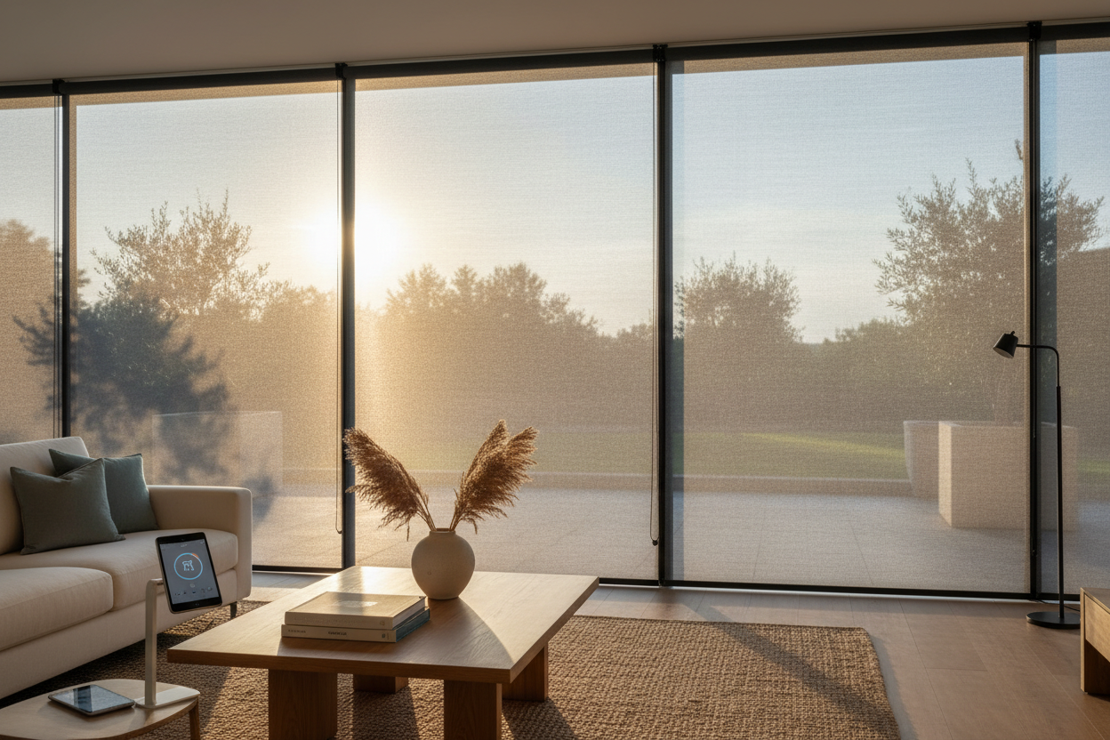 Outside window treatments: Why I Switched to Motorized Shades