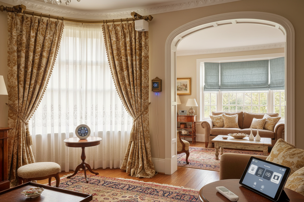 Traditional Living Room Window Treatments: A Smart Retrofit Guide