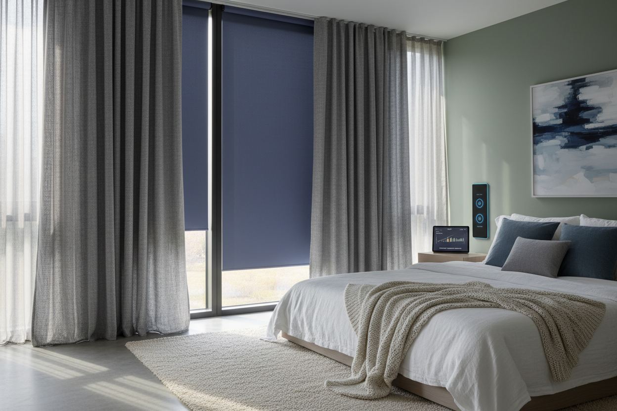 Latest in Window Coverings: Smart Shades for Better Sleep