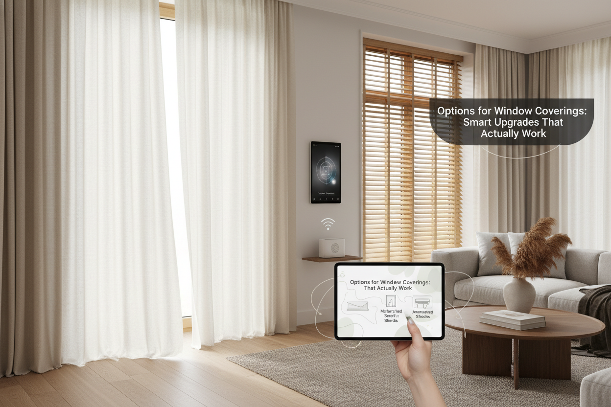 Options for Window Coverings: Smart Upgrades That Actually Work