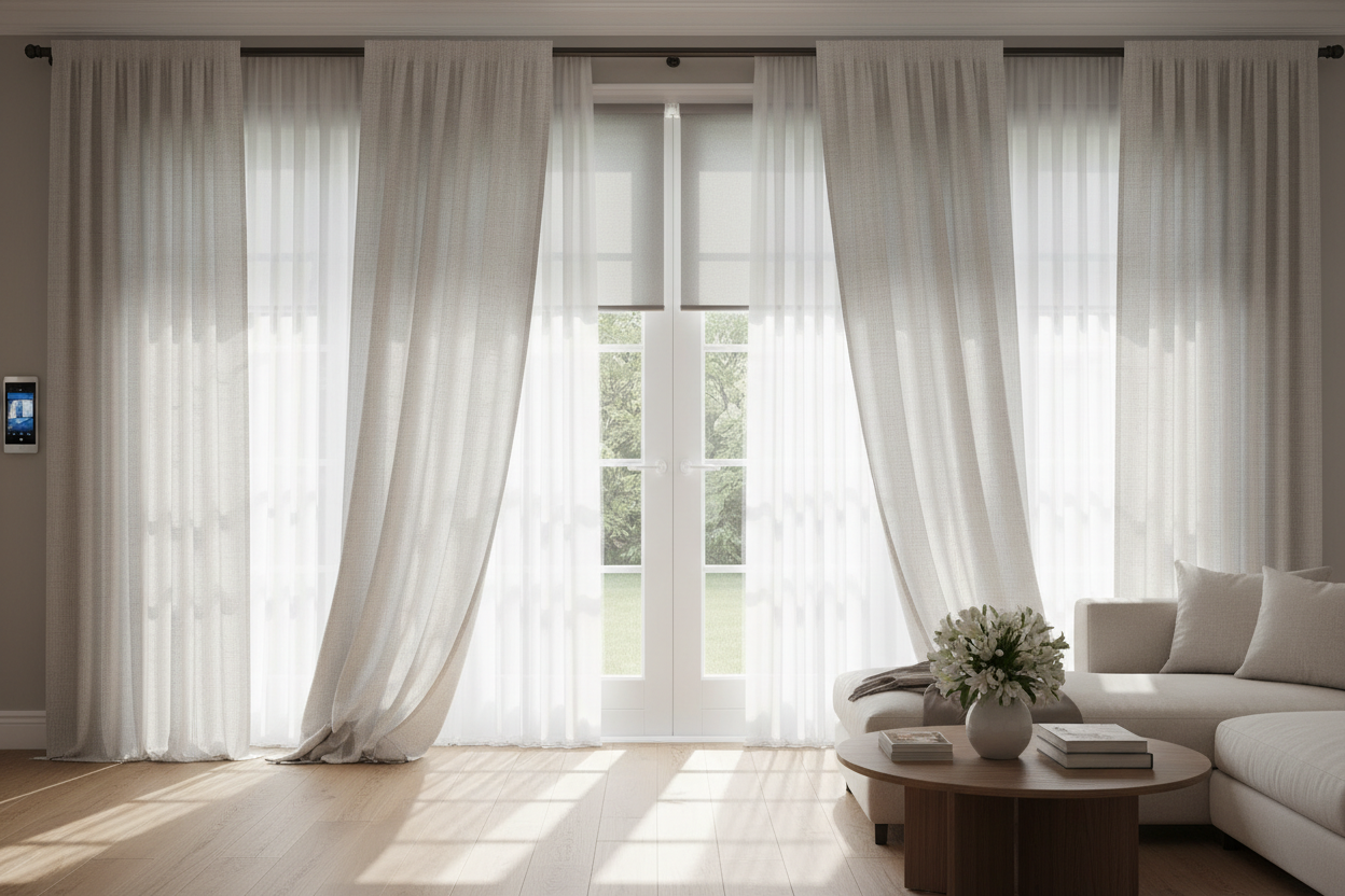 Door Window Coverings Ideas: Smart Solutions for French Doors