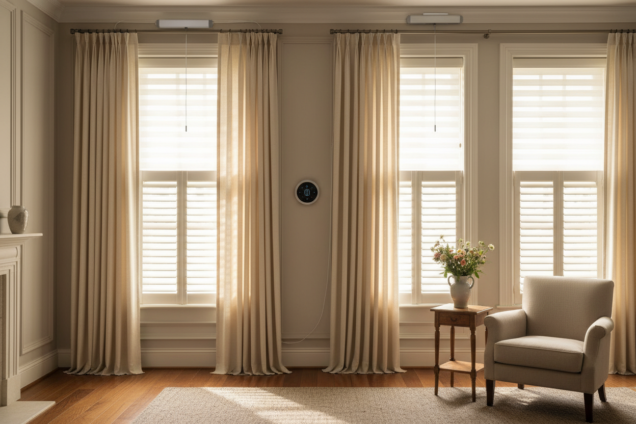 Classic Window Coverings: Adding Voice-Controlled Motors