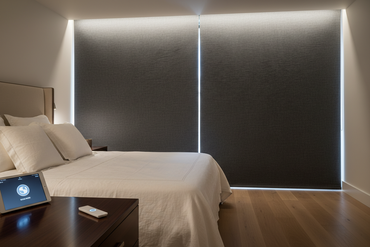 Pull Down Curtain Upgrades: Motorized Shades for Better Sleep