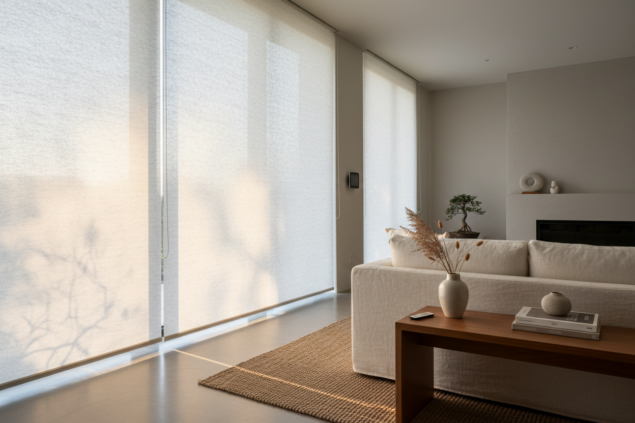 Motorized Rice Paper Shades: The Secret to Glowing Natural Light