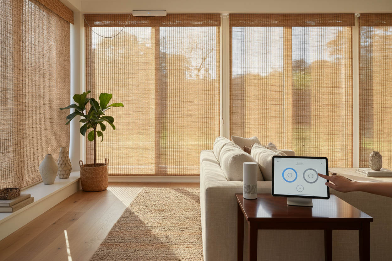 Bamboo Woven Shades: Why I Made My Natural Blinds Smart