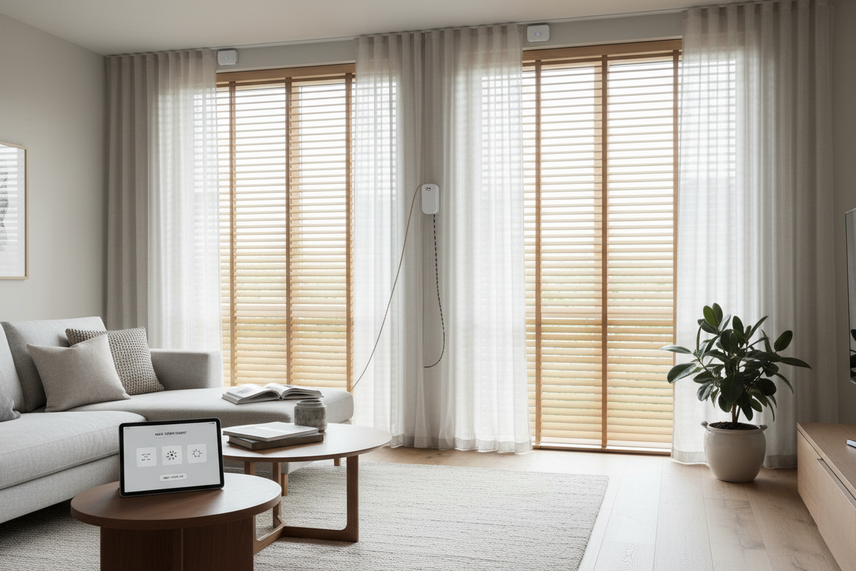 ikea wooden blinds: How to Make Existing Venetians Smart