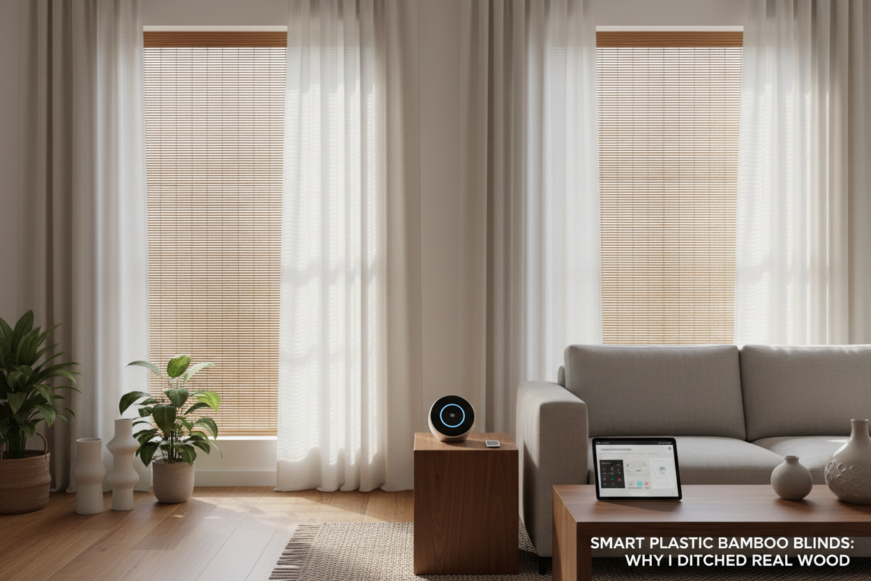 Smart plastic bamboo blinds: Why I Ditched Real Wood