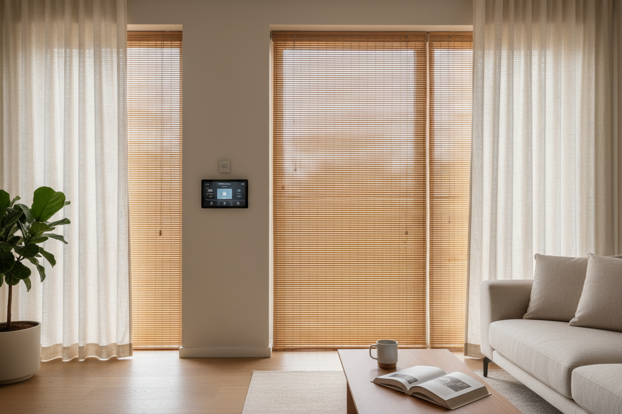 Living Color Bamboo Blinds: Smart Control & Daily Review