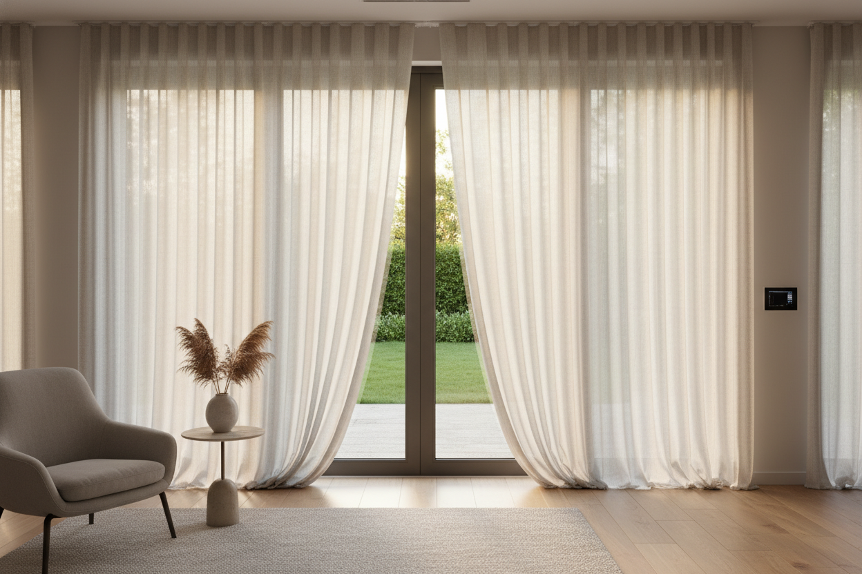 Vertical Blind Drapery Wrap: Smart Retrofit for Patio Doors