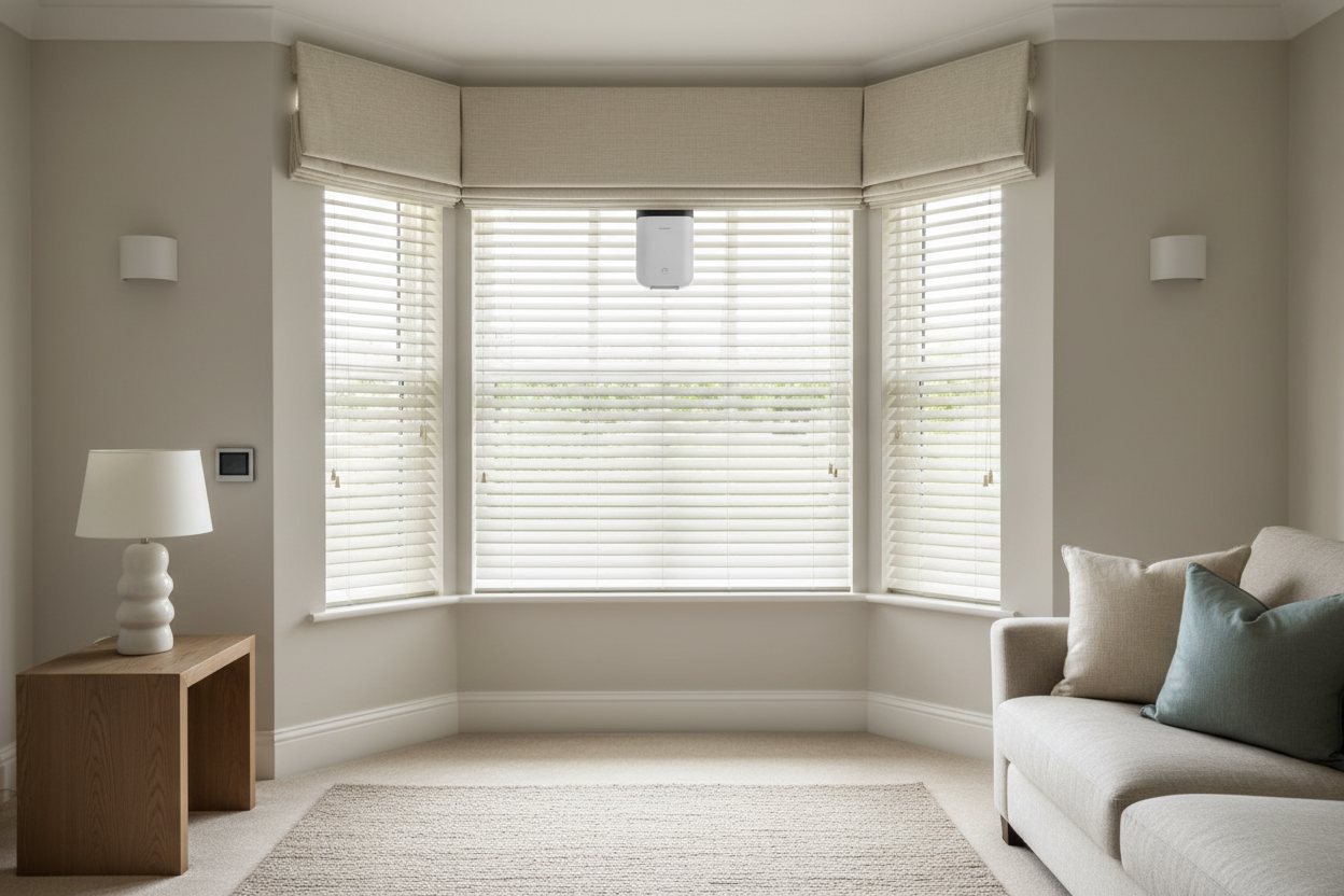 Window Valances With Blinds: Hiding Ugly Smart Motors
