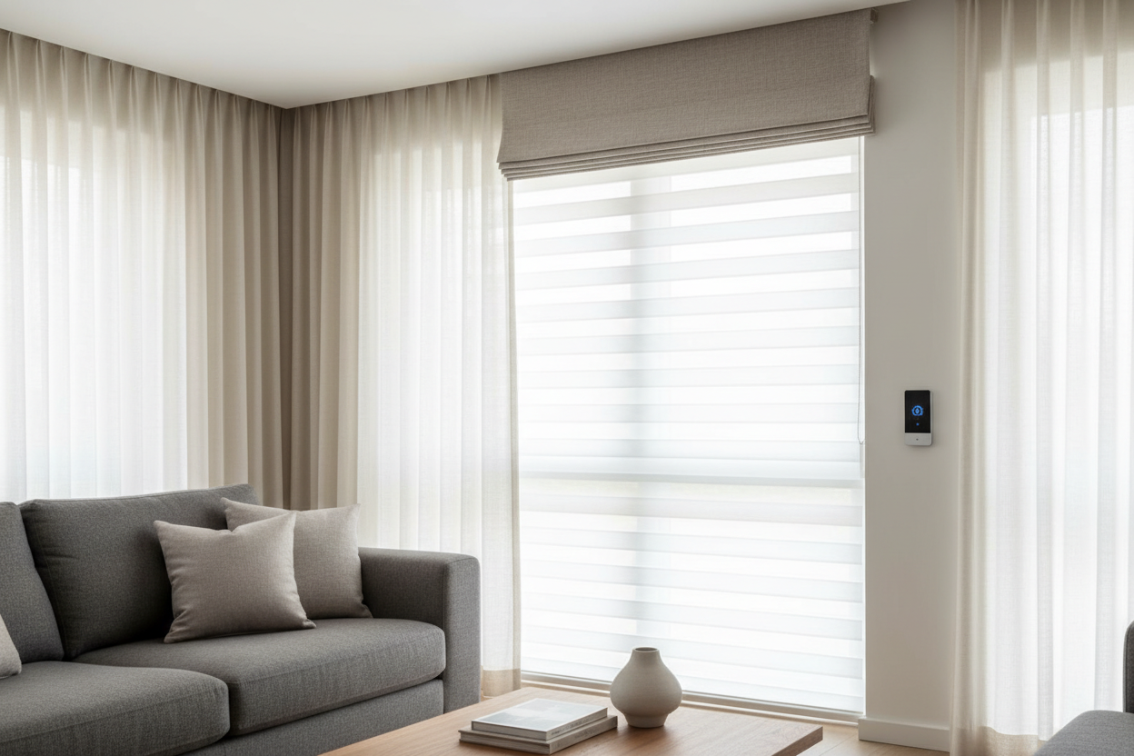 Horizontal Blinds Valance: Hide Your Smart Motors in Plain Sight