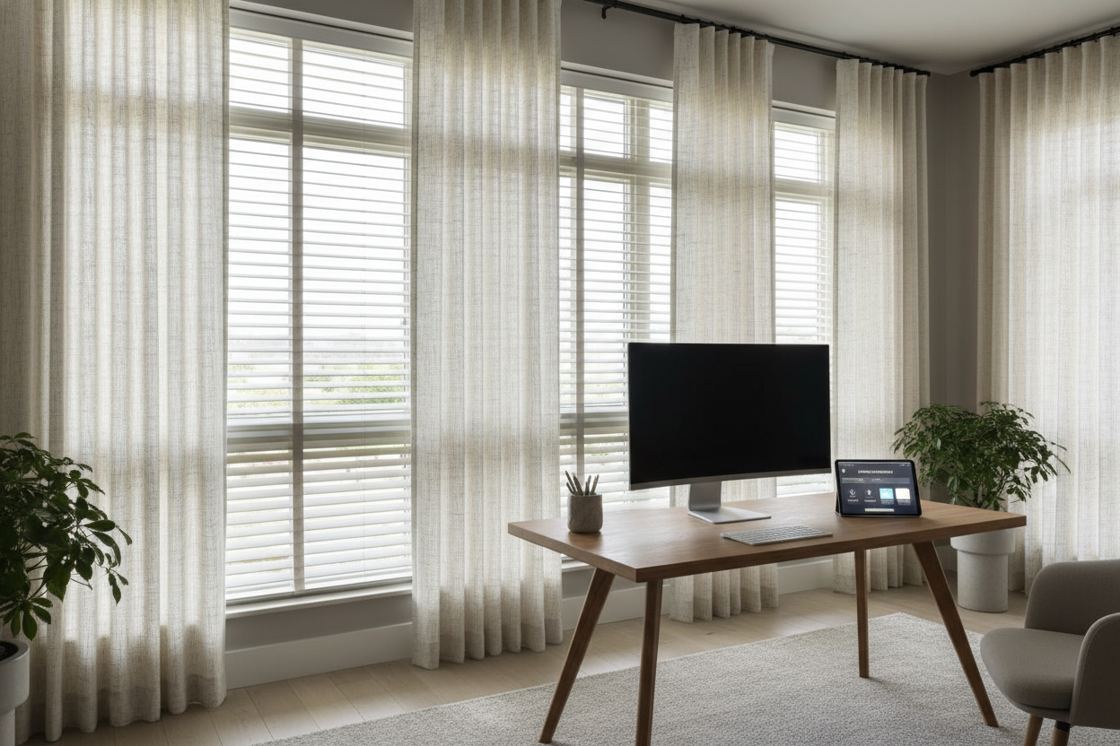 Why Smart 27 inch blinds Fixed My Office Lighting