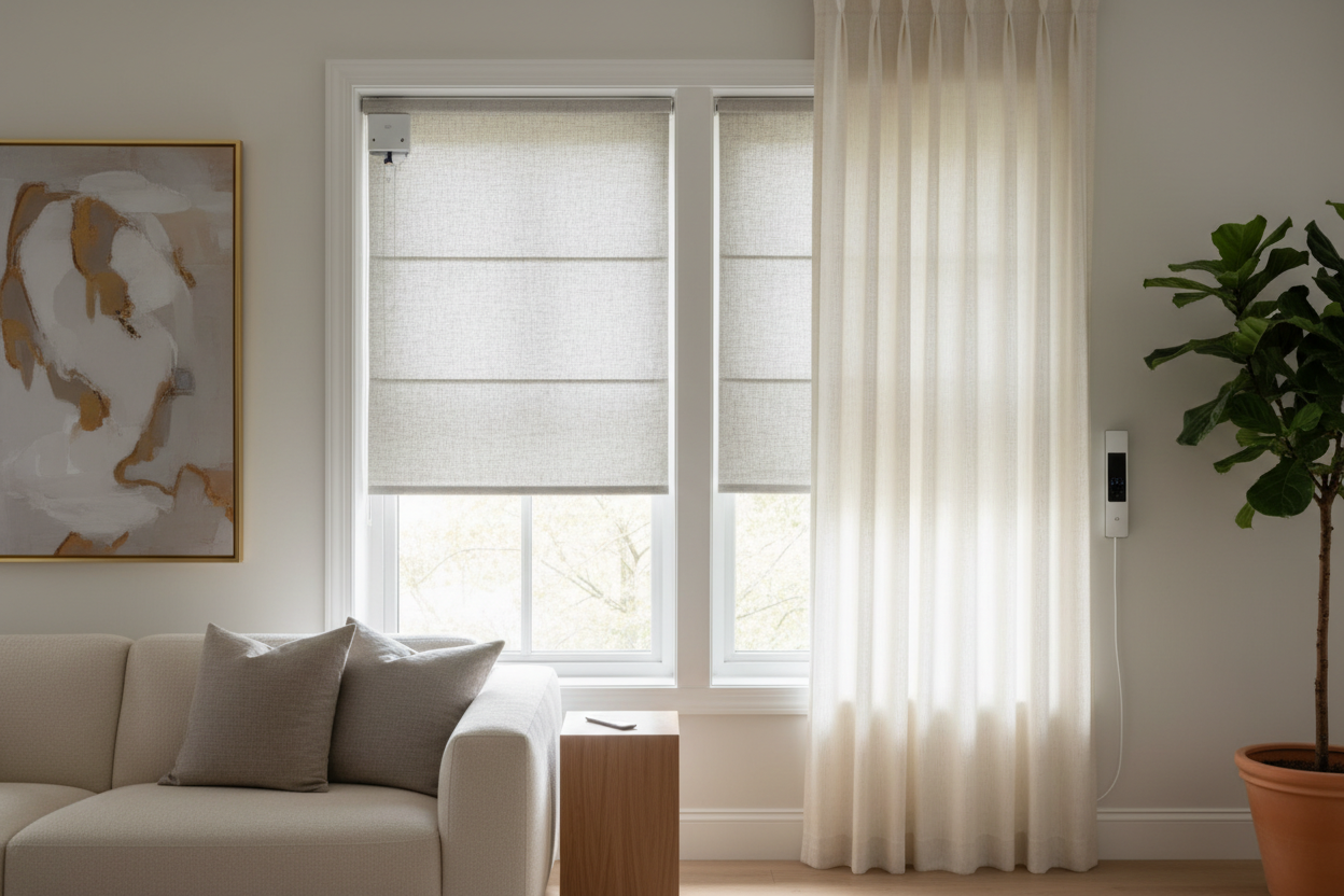 Smart blinds 24 x 72: Battery vs. Hardwired — Which to Pick