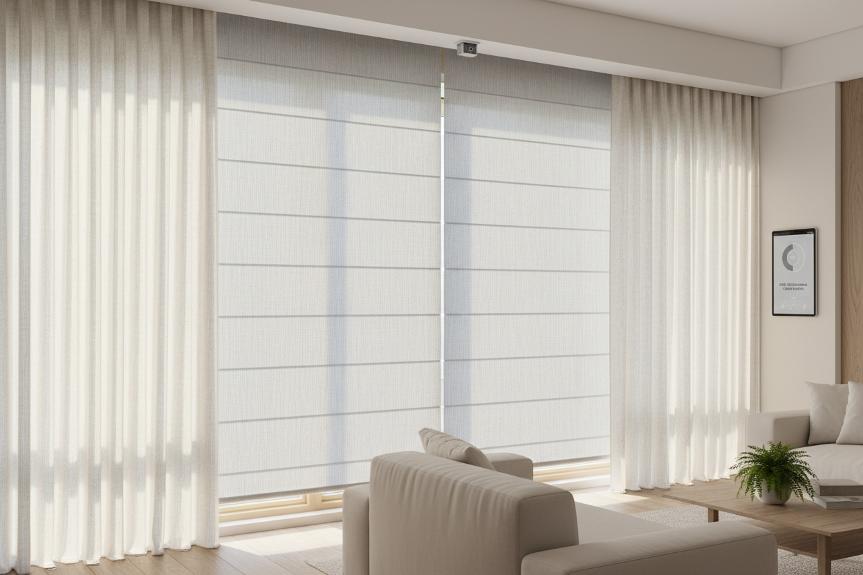 Smart 95 inch wide blinds: Stop Struggling with Heavy Shades