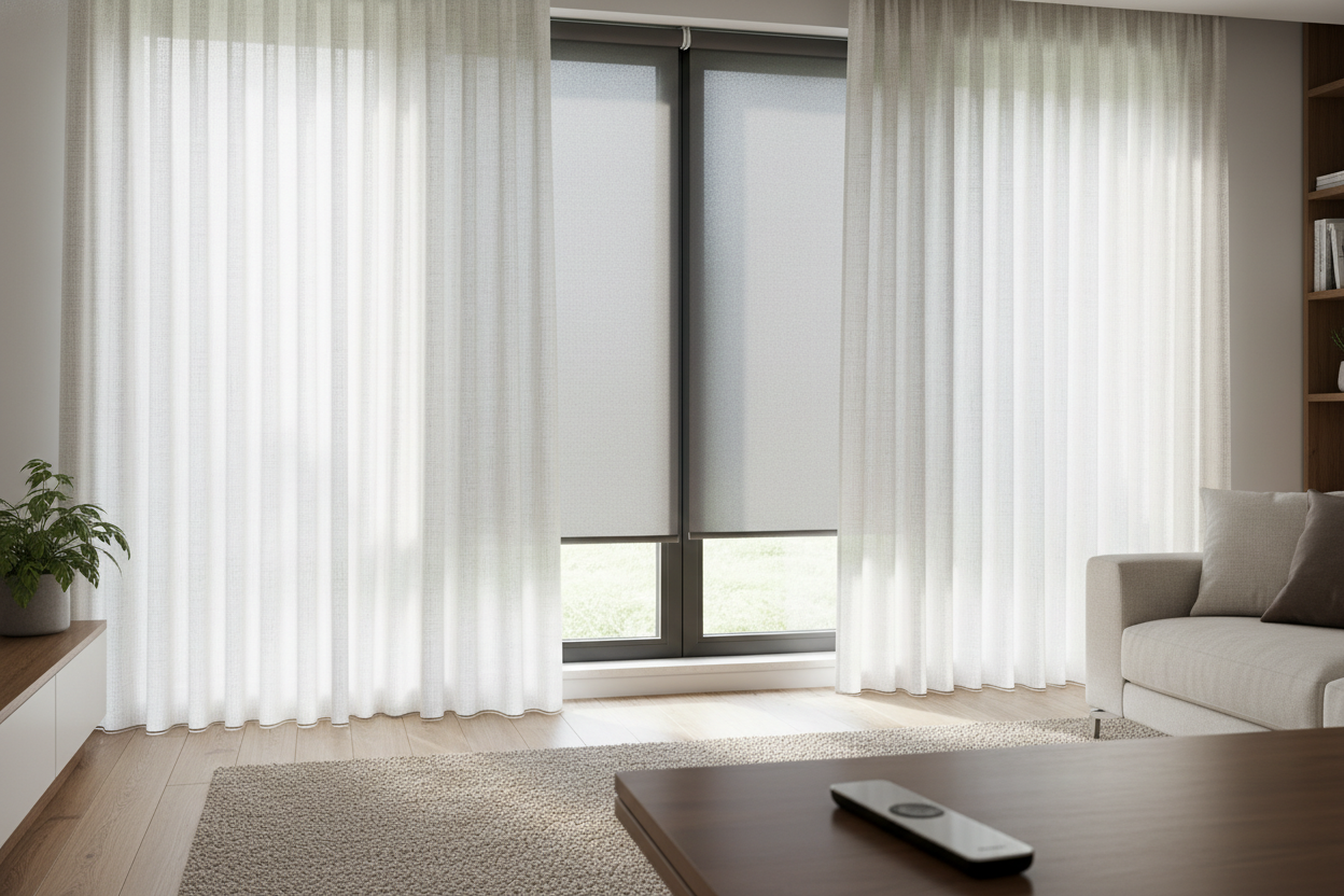 Motorized 76 inch wide blinds: Stopping the Daily Struggle