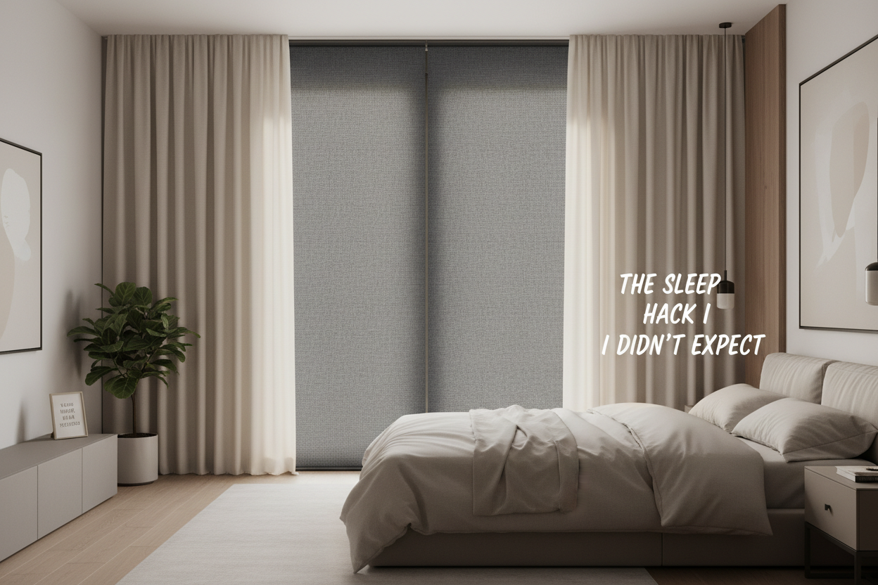 Smart 65 inch blinds: The Sleep Hack I Didn't Expect