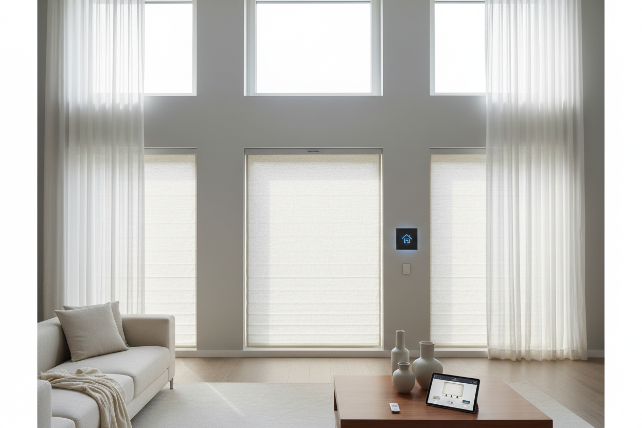 Smart 34x34 Blinds: Motorizing Hard-to-Reach Windows