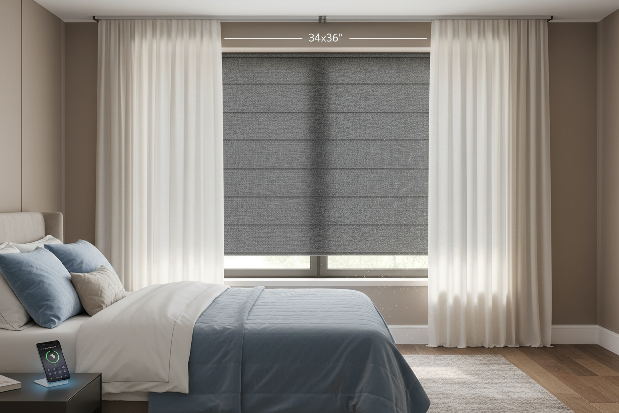 34 x 36 window blinds: Smart upgrades for better sleep