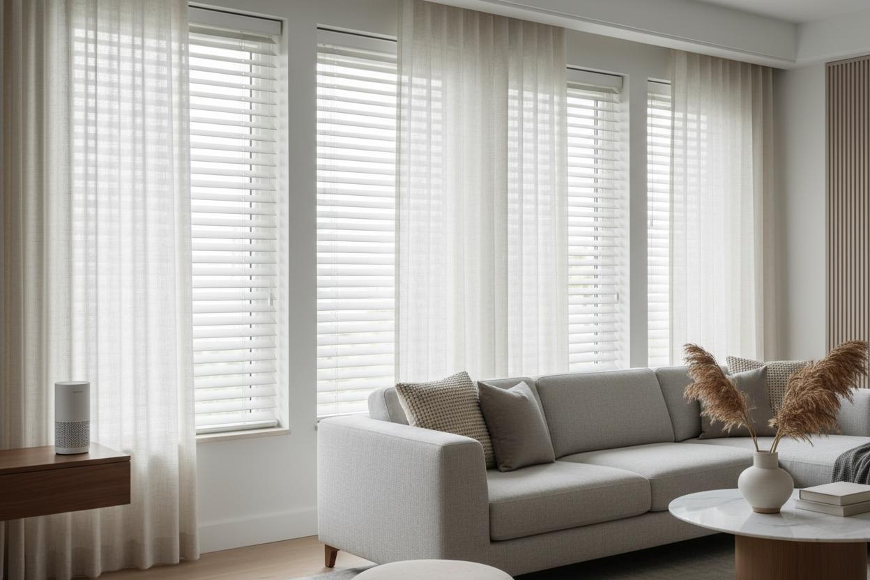 28 inch mini blinds: Adding Voice Control to Narrow Windows