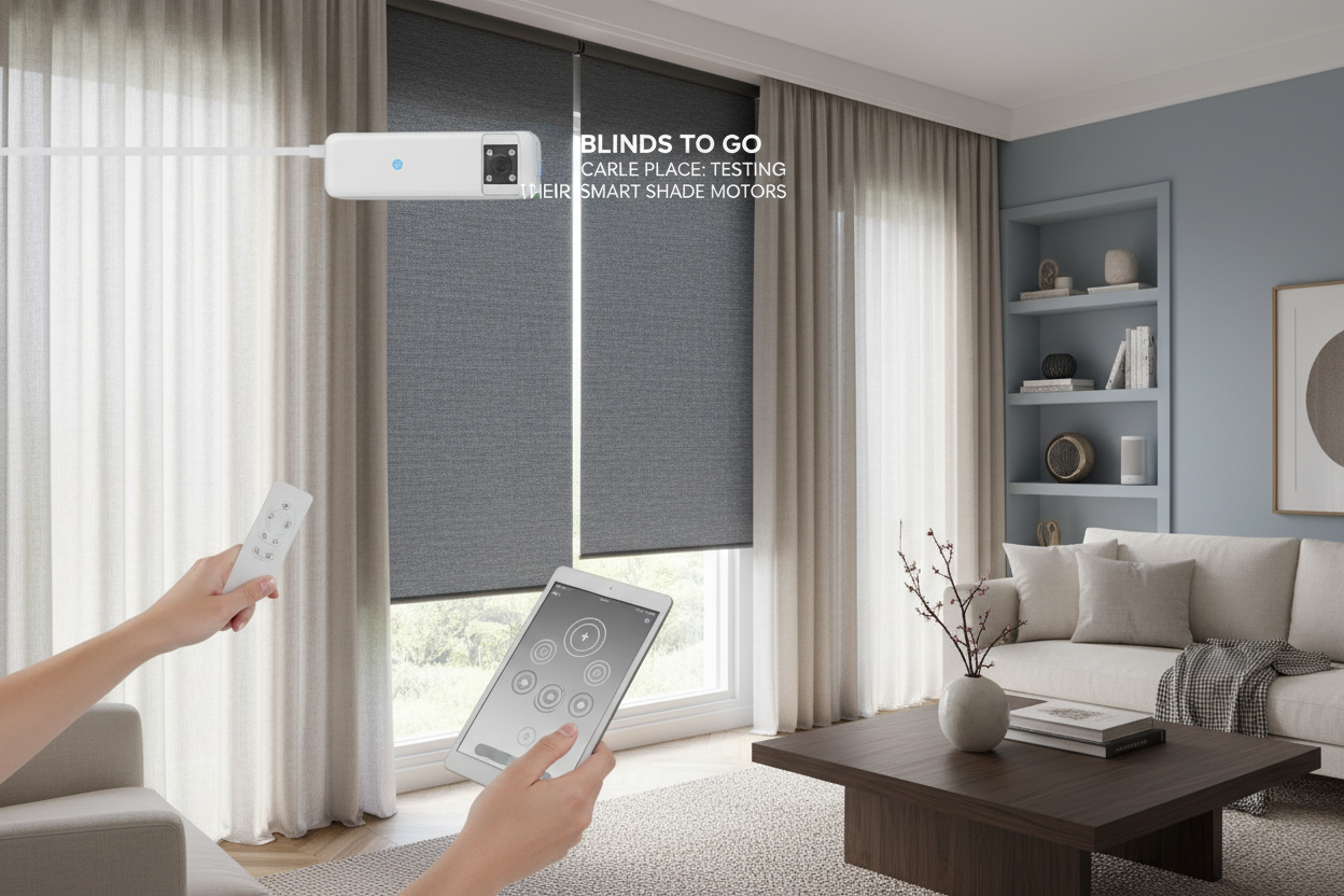 blinds to go carle place: Testing Their Smart Shade Motors