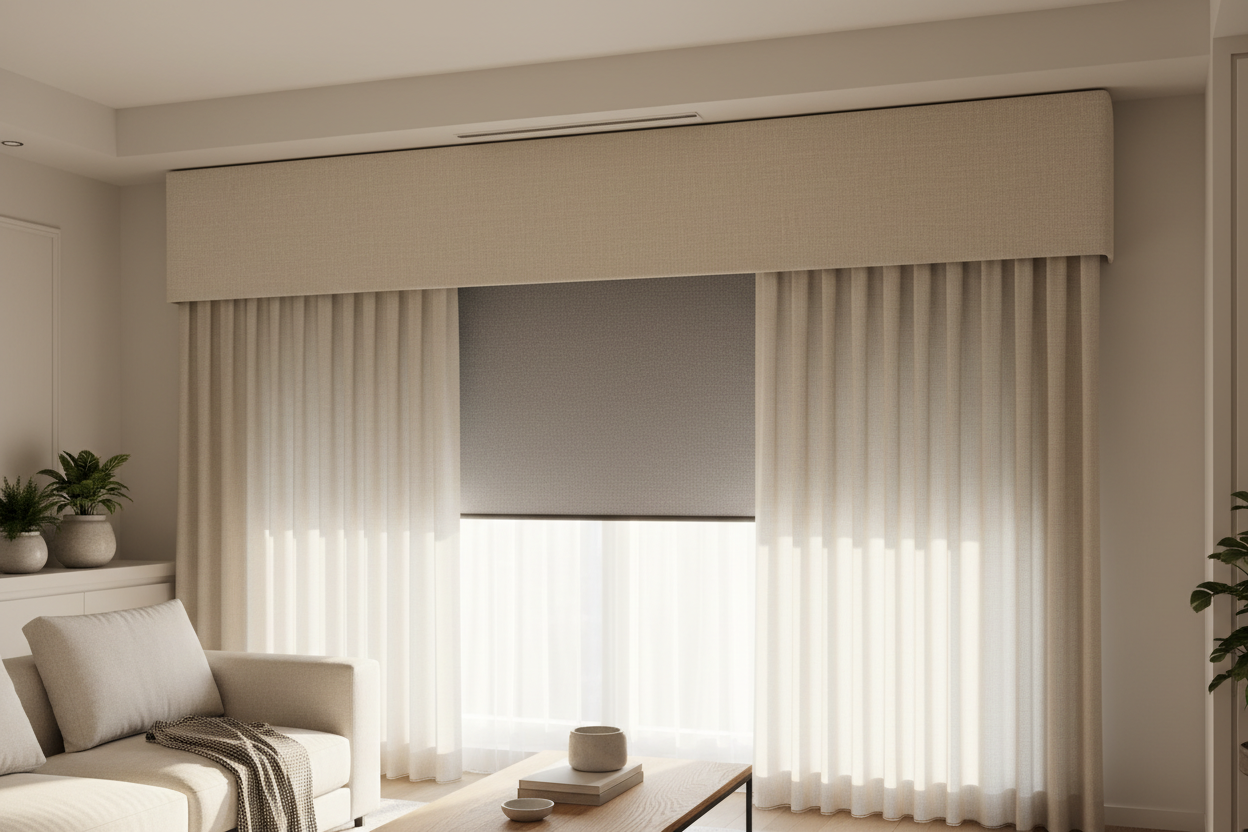 Cover for Top of Blinds: Hiding Ugly Smart Motors Safely